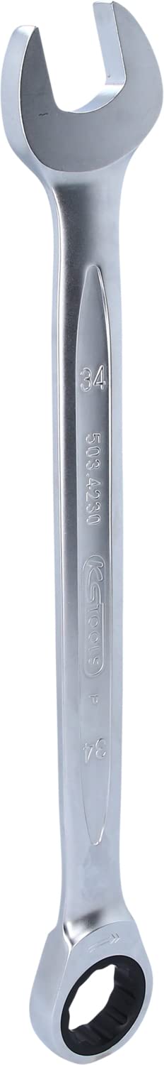 KS Tools 503.4230 34mm Gear+ Comb Ratchet Spanner — image 1