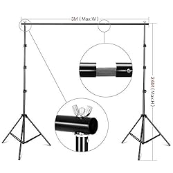 SH 2.6 X 3M Adjustable Background Stand Background