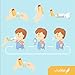 Vivélle Pediatric Inhaler Spacer with Soft Silicone Mask - Safety Sealed Spacer for MDI Inhaler Children 2-13 Years Old - Asthma Inhaler Spacer for Kids Using Puffer CE Approved Latex & BPA Free