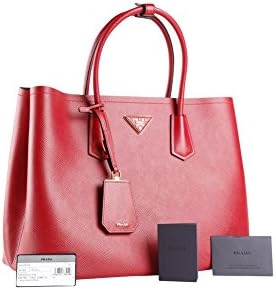 prada milano red bag