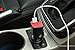 Car Air Purifier - 2 USB Ports for Rapid Charge for iPhones, iPads, Samsung Galaxy - Black and Red - 10 watts Car Air Purifier Ionizer