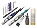 All Things Bunnies Deluxe TB Tatt Tattoo Pen with FREE .5oz Kuro Sumi Black Ink - 2 Colors (Blue)