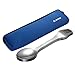 Avery Barn 6pc All-In-One Camping Utensils Cutlery Set - Spork Stainless Steel - Survival Gear Supplies for Backpacking Hiking Compact Mess Kit - 3-in-1 Fork Knife Spoon with Travel Case