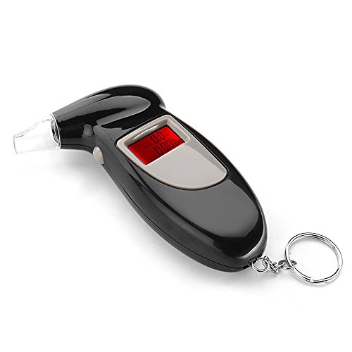 Amacam AT-01 Alcohol Breathalyzer Tester. Accurate Digital Display. Convenient Lightweight Pocket Design. A Must if You Drive the Next Day after a Night out Drinking. Be Safe Not Sorry.