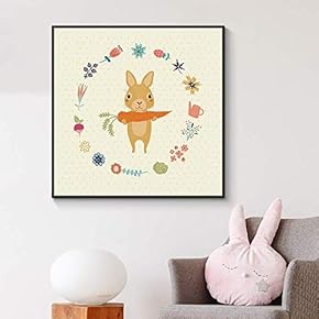 Floating Framed Canvas Wall Art for Living Room, Bedroom Canvas Prints for Home Decoration Ready to Hang - 16x16 inches