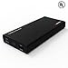 45W USB C PD 20000 mah Fast Portable Charger for MacBook Pro 2018, iPhone X, iPad, Samsung Galaxy S9, Nintendo Switch - Quick Charge Travel Laptop External Battery Power Bank - Black