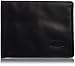 Big Skinny Men's RFID Blocking Leather Super Skinny Bi-Fold Wallet, Holds Up To 35 Cards, Black