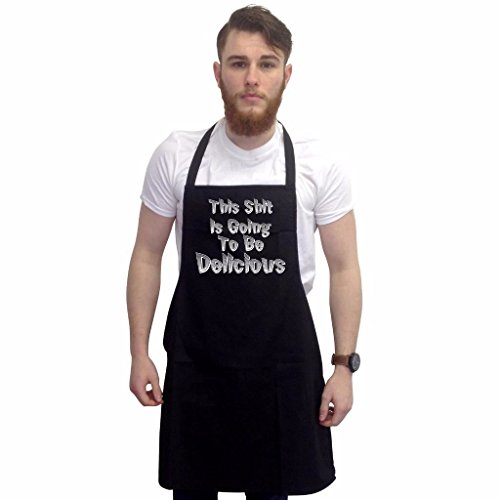 BBQ Apron Funny Aprons For Men Delicious Barbecue Grill Kitchen Gift Ideas