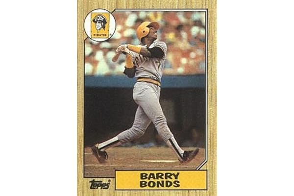 1987 Topps Baseball #320 Barry Bonds Rookie Card