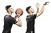 FNBX FlickGlove Basketball Shooting Aid, Training Equipment for Improving Shot and Form, Set of 3 Silicone Strap Resistances, White, Black and Orange