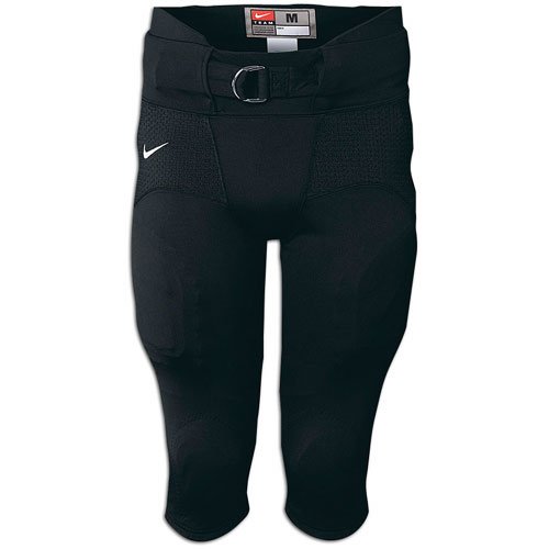 Nike Men's Pro Combat Hyperstrong Padded Football Pants, Black (Small