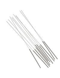 Kit de limpieza de boquillas para impresora 3D, agujas de 0.016 in y pinzas, kit de herramientas de limpieza de boquillas de acero inoxidable, alternativa para brocas de 0.016 in para impresora 3D, juego de 11