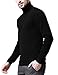 Match Mens Casual Basic Knitted Turtleneck Slim Fit Pullover Thermal Sweaters