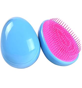 Buy Hair Brush Hair Detangler Brush Egg Shape Portable Travel