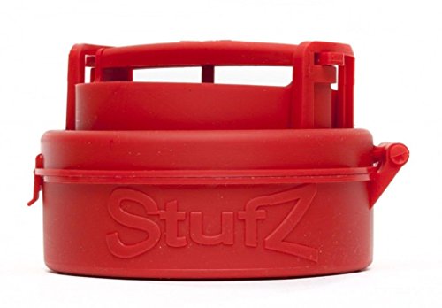 Keraiz Stufz Stuffed Burger Press Patty Maker Hamburger Grill, Red, 7.56 x 4.72 x 2.44 cm