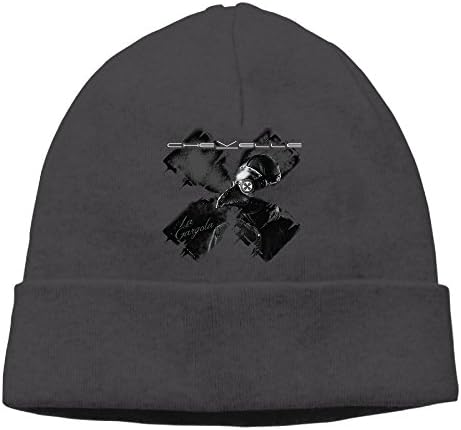 SBJML Adult CHEVELLE Beanie Skully Cap Hat Watch Hat Ski Cap Hat Black