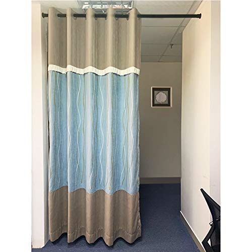 GoodtoU Tension Rod Shower Curtain Rod 42-83 inch Black