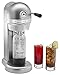 KitchenAid KSS3121CU Sparkling Beverage Maker powered by SodaStream - Contour Silver, Contour Silver