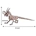 JOYIN Halloween Decoration 14” Pose-N-Stay Dragon Skeleton Plastic Bones with Posable Joints for Pose Skeleton Prop Indoor/Outdoor Spooky Scene Party Favors Décor.