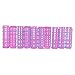 Dovewill 10pcs Hair Roller Curlers 5cm for Barbie Doll Hair Styling Make Up Plastic Fuchsia
