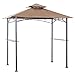 Grill Gazebo Rip Lock Replacement Roof for #L-GZ238PST-11 by ABCCANOPY