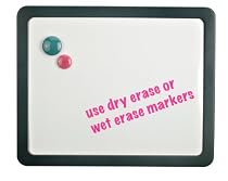 Officemate Verticalmate Magnetic Dry Erase Board, Slate Gray (29202)