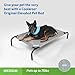 Coolaroo The Original Elevated Pet Bed, Medium, Greythumb 2
