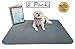 Kluein Pet Washable Pee Pads for Dogs, 2 Pack L 34x36 Grey, Reusable Puppy Pads, Fast Absorbing Wee Mat; for Playpen, Housebreaking, Indoor Potty Training, Whelping, Incontinence, Travel