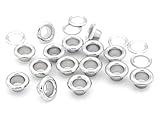 CRAFTMEMORE 300 Pack Aluminium Grommets Eyelets