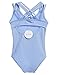 Arshiner Kids Girl Back Hollow Slim Dancing Ballet Camisole Tank Leotard,Blue,Size 140