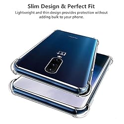 iCoverCase for OnePlus 7 Pro Case Clear, Corner