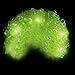 LED Light Up Afro Wig - St. Patrick's Day Costume Accessory for Men and Women - Green