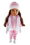 Brittany's My Pink Snowsuit Compatible with Wellie Wisher Dolls,Glitter Girls and Hearts for Hearts- 14 Inch Doll Clothes