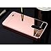 LG G Vista Case, Silverback(TM) Luxury Metal Air Aluminum Bumper Detachable + Mirror Hard Back Case 2 in 1 Cover Ultra-Thin Frame for LG G Vista -RoseGold