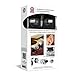 GOgroove Silver Earbuds In-Ear Earphones with Deep Bass & Custom Ear Gels - Noise Isolating Design , Durable Alloy Housing , & Angled for Comfort - Great for the Music , Podcasts , & More