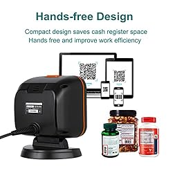 1D 2D Desktop Barcode Scanner, OBZ Omnidirectional
