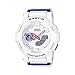 Casio Ladies BGA185TR-7A Baby-G Analog-Digital Quartz White Watch
