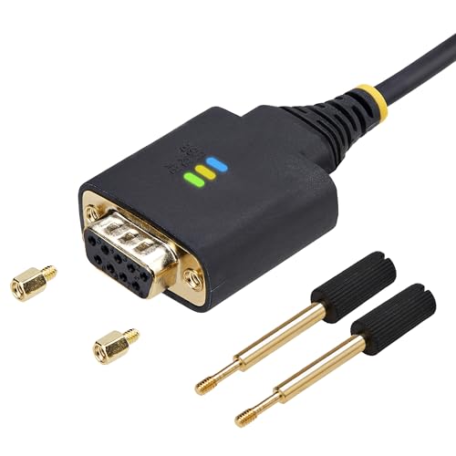 StarTech 2m USB Nullmodem Seriell Kabel, USB-A auf DB9 (1P6FFCN-USB-SERIAL)