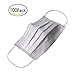 Healthcom Disposable Earloop Medical Surgical Four Layer Activated Carbon Filter Face Masks,Pack of 100