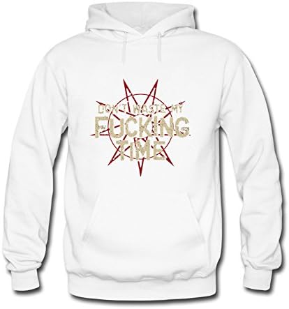 opport Men Slipknot Don't Waste My Fucking Time Star Hoodies