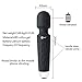 CNHIDEE Back Massager Wand Wireless Electric Personal Handheld Cellulite Massage Therapy Tool kneading Neck Foot Cordless Magic Mini Waterproof Multi Speed 20X Rechargeable Silicone Therapeutic