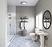 Hunter 83002 Sona Decorative Bathroom Ventilation Exhaust Fan Night-Light, Vent Fan, Fan, Imperial Bronze