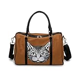 Mynos Weekender Crossbody Bag Travel Shoulder Tote