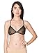American Apparel Women's Nylon Spandex Micro-Mesh Triangle Cross-Back Bra Size M