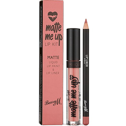 Barry M Matte Me Up Lip Kit Pose