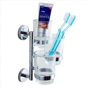 Porta Cepillo de Dientes contemporáneo Porta Cepillo de Dientes de baño