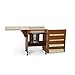 Arrow Sewing Cabinet 500 Sewnatra Sewing Cabinet for Sewing, Cutting, Quilting, Crafting, with Storage and Airlift, Portable with Wheels, Oak Finish