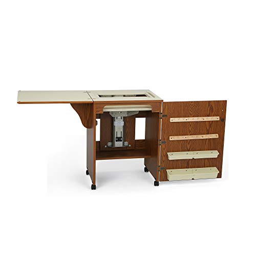 Arrow Cabinet 98500 Sewnatra Sewing Cabinet, Oak