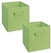ClosetMaid 18654 Cubeicals Fabric Drawer, Green, 2-Pack primary