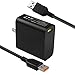 Futurebatt 65W 20V 3.25A AC Adapter Charger Power Supply for Lenovo Yoga 4 Pro Yoga 3 Pro Yoga 900 Yoga 700 Laptop with 6.7Ft USB Power Cable Cord
